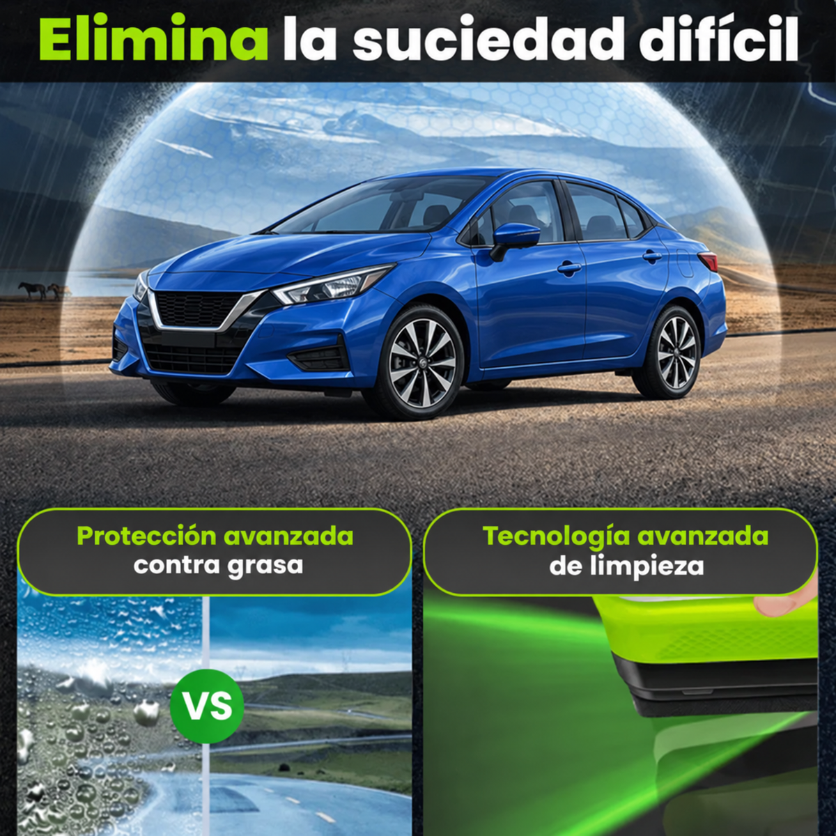 Cristalux™ - Visión clara en cualquier clima